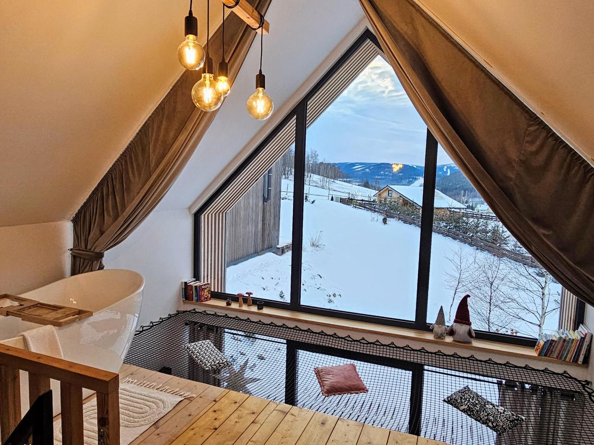 Domki Pod Lasem - Domek Brzozowy Stronie Slaskie Bagian luar foto